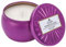 Voluspa Vermeil Maison Kerze Perse Bloom, klein - Hochwertige Duftkerze in dekorativer Dose aus Zinn mit Deckel - Pink