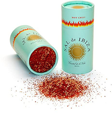 Sal de Ibiza Meersalz mit Chili, 1er Pack (1x 75 g)
