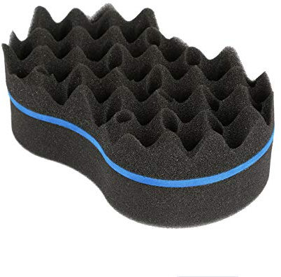 zroven Wave Barber Haarbürste Schwamm-Werkzeug fürchtet Afro Locs Twist Curls Coil Braids