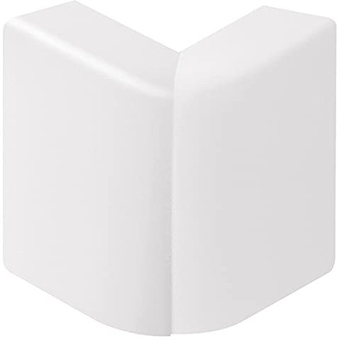 TEHALIT Angolo esterno bianco per battiscopa, H.8 x P.2 cm