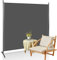 Sonnewelt Paravent 180x180cm Sichtschutzwand Anthrazit Raumteiler Stellwand Raumteiler Trennwand Sichtschutz 1 Trennwände