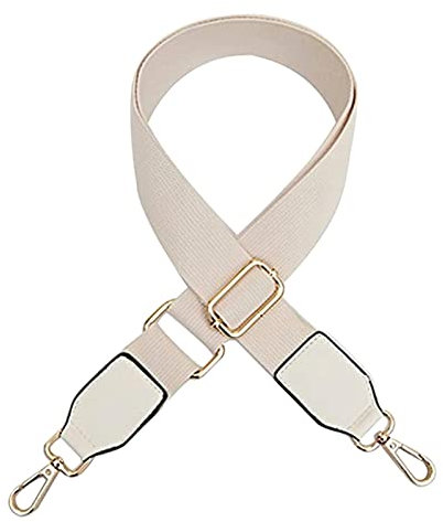 Correa de Hombro para Bolsos, 3.8cm de Ancho Correa Bolso Bandolera Ajustable, Cadena para Bolso de Mano, Correa Bolso Bandolera, para Bolsos Cruzados, Bolsos de Mano, Bolsos de Lona (80-130cm)