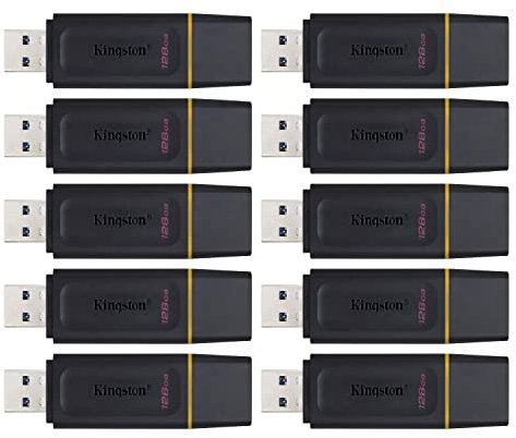 Kingston 128GB DataTraveler Exodia Flash Drive - DTX128GB (Pack of 10)