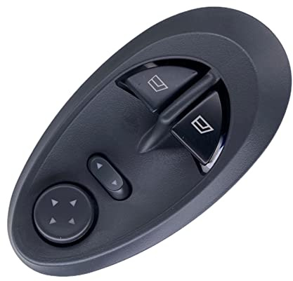 Interruptor Mando Elevalunas Ventana Eléctrica 500321137 para Iveco para Daily S 2000 para SX Master Interruptor Control Ventana Puerta Eléctrica Botón Elevador De Vidrio Control De Espejo