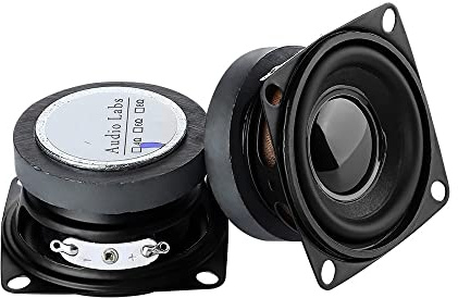 RTVURK 2Pcs 2 Inch 4Ohm 5W hifi Full Range Speaker Mini Woofer Speakers Audio Subwoofer Loudspeaker Home Threater DIY