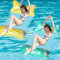 Lit de natation gonflable, Hamac gonflable, Hamac à eau 4 en 1 Fauteuil de salon pour piscine Lounge Matelas gonflable Piscine Hamac suspendu pour adultes et enfants (C)
