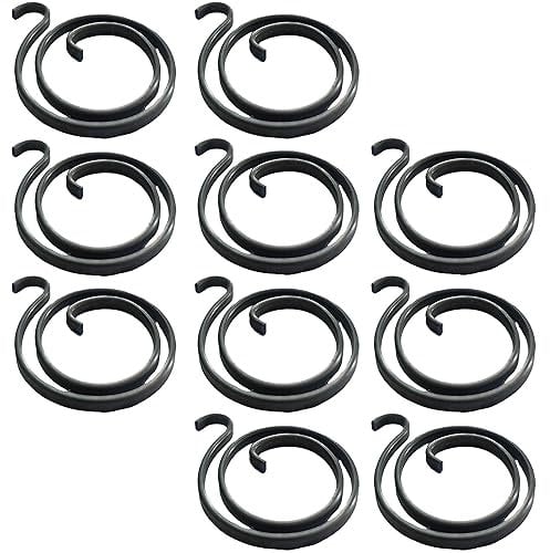 Universal Hardware 10 x 2 Umgänge Stück Tür Griff Spring Ersatz Hebel Verriegelung Coil Reparatur 2-Windungen, 2 mm dick