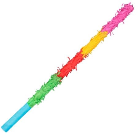 Boland 30899 - Pinata Schlagstock, 2,5 x 58 cm, Kindergeburtstag, Geburtstagsspiel, Überraschung, Pinata Zubehör