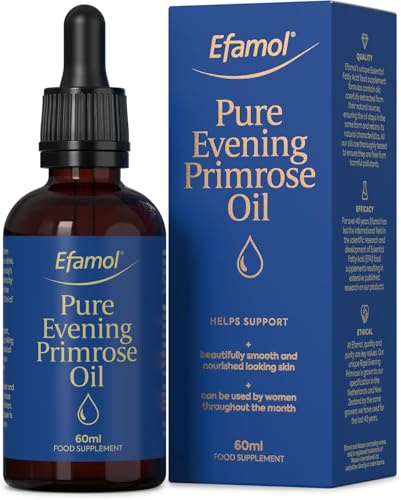 Efamol Pure Evening Primrose Oil Liquid 60ml | High Strength | Vitamin E