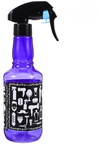 Amosfun Vaporisateur De Coiffeur Brume Vaporisateur D'eau Cheveux Main Tenant Un Flacon Pulvérisateur De Brume Pour Les Cheveux Pulverisateur Arroseur Violet Boucles