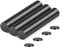 Wukong 6x1mm Schwarz Kleine Magnete, 100 Stück Mini Rund Neodym Magnete für Kühlschrank DIY Craft Office Whiteboard Magnete