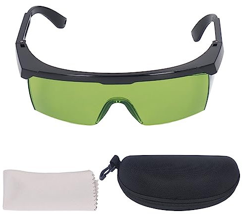 Laser-Schutzbrille, 740–1100 nm, Schutzbrille für Damen und Herren, UV-Schutz, beschlagfrei, ideal für Labor, Schweißen, Therapie, langlebiges PC-Material