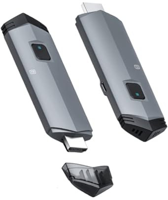 asdfs 5.8Ghz Wireless -Compatible Transmitter and Receiver Wireless Audio Video Extender Kit for PC Camera Laptop Spare Parts, 500456974