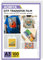 Aomya DTF-Transferfolienpapier, 29,7 x 41,9 cm, doppelseitig, matt, klares PET-Wärmetransferpapier, Kaltabziehpapier, DTF-Transferpapier für alle DTF-Drucker und Materialien, Textilien, Polyester,