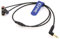 Eonvic Câble audio TRS 3,5 mm vers double TA3M Mini-XLR mâle 3 broches pour appareil photo RODE Wireless GO II Canon EOS C70 Blackmagic Pocket Cinema Camera 6K Pro
