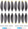 Bocguy 16 PCS Eliche per DJI Mini 2 SE/Mini SE/Mini 4K - Basso Rumore & Stabile Con Viti & Cacciavite (Oro)