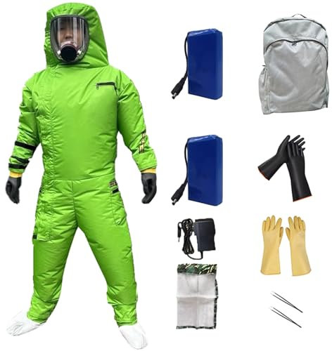 Beekeeping Suit Ganzkörperschutz gegen Bienen und Hornissen. Belüfteter Bienenanzug. Einfache Mobilität.