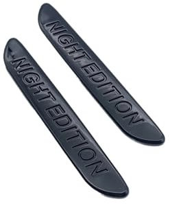 ALMVIS 3D-Buchstaben V260L V220d V250d V300d Night Edition Emblem Passend for Mercedes Fit for Benz V W447 Autoabzeichen Kofferraum Typenschild Logo Aufkleber Auto-Logo-Aufkleber(Night Edition 2pcs)