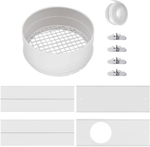 Kit Di Ventilazione Per Asciugatrice Interni - Pannelli Di Per Finestre Per Ventilazione 'essiccatore, Pannelli Di Per Finestre | Di Scarico Per Asciugatrice, Di