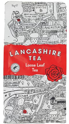 Lancashire Tea Vending Loose Leaf Tea 1kg | English Breakfast Tea Loose Leaf | A Crackin' Brew That's Bright, Bold and Full of Character | Perfect for Vending Machines, Catering, Offices