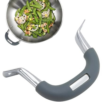 Maniglie per pentole in acciaio inox, manico laterale per padella in acciaio inox antiscottatura, maniglie per la casa, manico laterale ispessito per casa e cucina