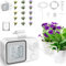 Sistema Di Irrigazione Automatic per Vasi, Manuale Smart Kit Irrigazione Vasi da Interno, Irrigazione a Goccia per Vasi Temporizzatore, Dosatore Acqua Piante per Balcone Terrazzo