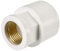 TOP-VIGOR Raccord de tuyau en PVC avec raccord droit en laiton femelle 32 mm