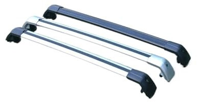 OZCCH Dachgepäckträger-Querträger, 2-teilig, robuste Aluminium-Dachgepäckträger-Querträger, kompatibel mit Opel Mokka X 2016–2022, 68 kg Tragkraft, Frachtträger for 5-türige SUV-Gepäckträger(C)