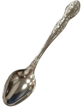 Handgefertigter 925er Silberlöffel – Gestempelt 925 – Nickelfrei – 18,2g – 25x116mm – Polierte Gravur – Sammler & Elegant