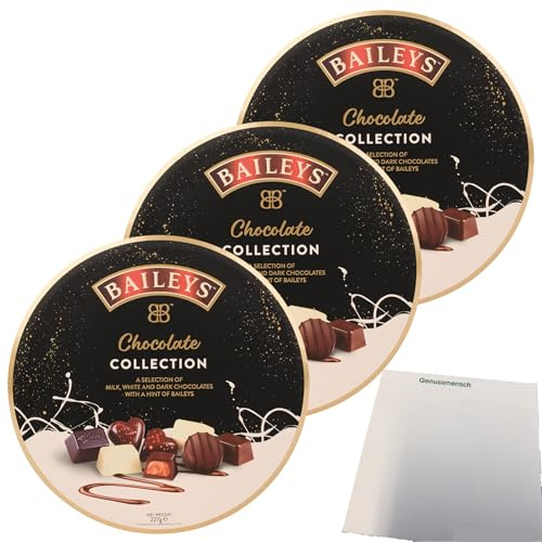 usy Bundle für Baileys Schokolade Collection groß 3er Pack (3x227g Packung) + usy Block