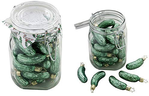 Inge-glas - Christbaumschmuck - Eingemachte Gurken - 7,5 cm
