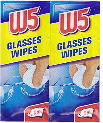 15 CLEANING WIPES W5 Suitable to Clean glasses, cameras, binoculars, car mirrors, helmet visors, computer screens, televisions, mobile phones iphone Android
