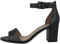 Clarks Deva Mae, Sandali con Cinturino alla Caviglia Donna, Black Leather, 40 EU