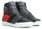 Dainese York Air Shoes, Scarpe Moto Estive Leggere, Uomo, Phantom/Rosso, 40