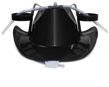 RanDal Casco Da Cowboy Per Elmetto Casco Gioco Bere Distributore Di Feste Carnevale Di Capodanno - Nero