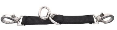 WALDHAUSEN Longierbrille mit Wirbel, schwarz