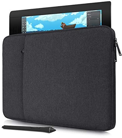 Étui de protection portable pour tablette de dessin Wacom Cintiq 16/Pro 16/Intuos Pro Large PTH860, Huion Kamvas 16 - Noir