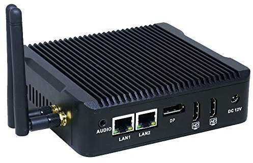 KINGDEL Mini Business Computer PC 8GB RAM 64GB SSD, Celeron N3160 CPU, W-7 Ultimate, Quad Cores, 2 MB L2 Cache, Dual Display, Dual LAN