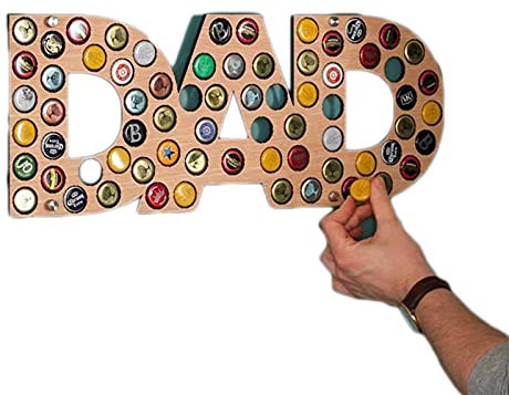 Beer Cap Display Cap Map Unique Design Shape Collection Pub Bar Decoration Accessories Father's Day Gift Ideas