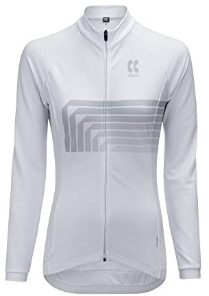 Kalas Motion Z2 Women's Long Sleeve Jersey, White, Small