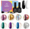 Beetles Chrome Nail Powder Kit Black White Colors Gel Polish Mirror Effect Holographic Aurora Iridescent Pearlescent Manicure Art Decoration Glitter, Holo Nail Powder 8 Colors 1g or 0.5g/Jar