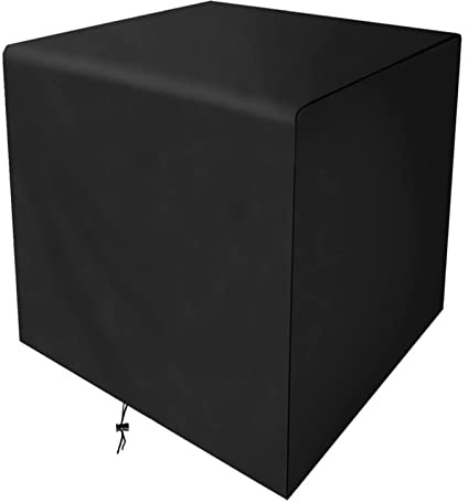 Dioche Gartenmöbel Abdeckplane 80 X 60 X 110 cm Rechteckig Outdoor Tisch Abdecktuch für Gartenpavillon Balkon Wasserdicht Winddicht Reißfest Polyester