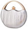 CORIOS Damen Abendtasche Glitzer Henkeltasche Funkelnd Clutch Tasche Hochzeit Brautbörse Schultertasche Glänzend Umhängetasche Cocktail Party Abschlussball Tasche für Frauen Silber