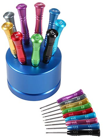 Kit Driver Per Impianto Universale, Set Di Cacciaviti Dentali Da 9 Pezzi, Strumento Driver Universale Dentale Con Supporto, Portatile Durevole, Per Tutti I Principali Sistemi Di Impianto