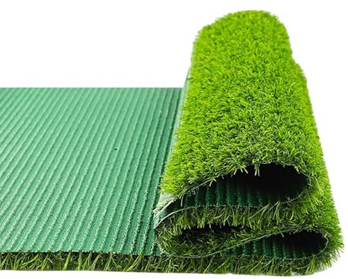 Outdoor Artificial Lawn Carpet 10mx2.5m Artificial Synthetic Grass 20mm Pile Height Natural Indoor Outdoor Artificial Grass Underlay(Size:1M)