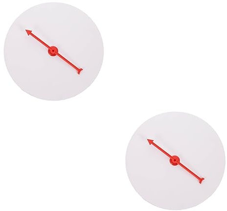 COHEALI 2stücke Preisrad Blanko Für Partys Lernspiele Und Familienaktivitäten Mit Beschreibbarer Oberfläche Tragbar Und Vielseitig Einsetzbar