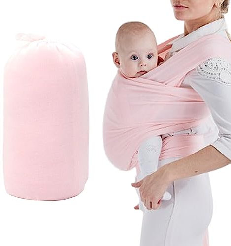 Baby Tragetuch Neugeborene,Weich Tragetuch Baby,Bequemes Babytragetuch Ohne Knoten, Elastisches Tragetuch Baby für Kleinkinder,Ergonomisches Baby Tragetuch für Babys & Neugeborene ab Geburt 3-16 kg