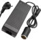 Voltage Converter 220 V to 12 V: 180 W/15 A Car Power Adapter Inverter Adapter Built-in Fan with Adapter Cigarette Lighter Socket Power Adapter for Cool Box Car Vacuum Cleaner Car Fridge