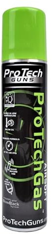 ECOMMUR. Botella de Green Gas |Recomendado para Armas de Airsoft. Lubricante Incorporado. 120 ml.
