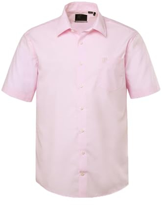 JP 1880 Herren große Größen Übergrößen Menswear L-8XL Hemd, Business, bügelfrei, Kentkragen, Halbarm, Comfort Fit helllila 7XL 804891810-7XL